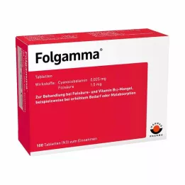 FOLGAMMA Tabletas, 100 uds