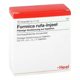 FORMICA RUFA INJEEL Ampoules, 10 pz