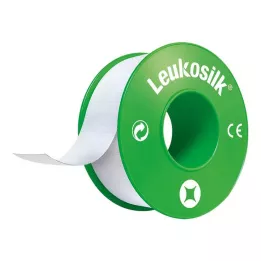 LEUKOSILK Tarjeta blíster de 2,5 cm x 5 m, 1 ud