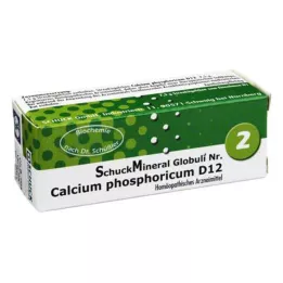 SCHUCKMINERAL Globuli 2 Calcio fosfórico D 12, 7,5 g