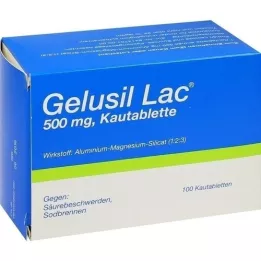 GELUSIL LAC Masticando tabletas, 100 pz