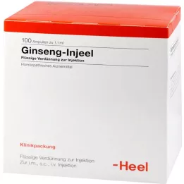 GINSENG INJEEL Ampoules, 100 pz