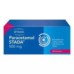 PARACETAMOL STADA Comprimidos de 500 mg, 20 uds