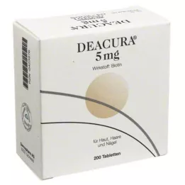 DEACURA Comprimidos de 5 mg, 200 uds