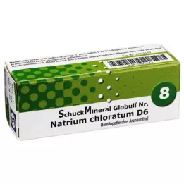SCHUCKMINERAL Globuli 8 Sodio Cloratum D6, 7,5 g