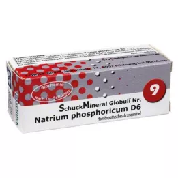 SCHUCKMINERAL Globuli 9 sodio fosfórico D6, 7,5 g