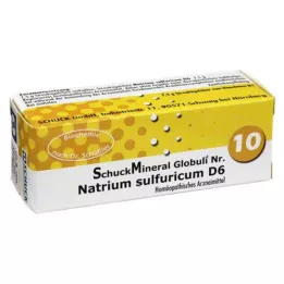 SCHUCKMINERAL Globuli 10 Sodio Sulfuricum D6, 7,5 g