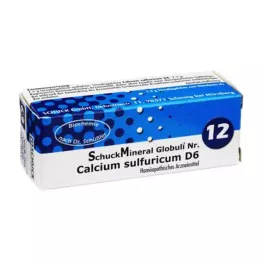 SCHUCKMINERAL Globuli 12 calcio sulfuricum D6, 7,5 g