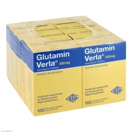 GLUTAMIN VERLA Comprimidos recubiertos, 1000 uds