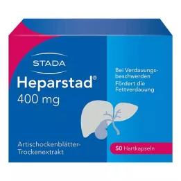 HEPARSTAD Cápsulas de alcachofas, 50 horas