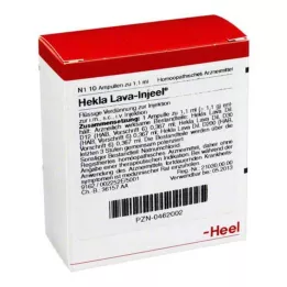 HEKLA LAVA Ampoules injustos, 10 pz
