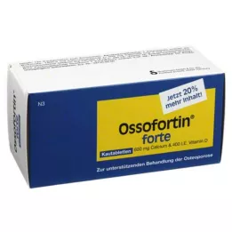 OSSOFORTIN comprimidos masticables forte, 120 uds