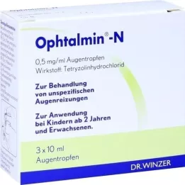 OPHTALMIN-n gotas para los ojos, 3x10 ml
