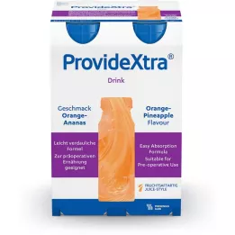 PROVIDE Xtra Bebida de la botella de bebida de anana de naranja 6x4x200 ml