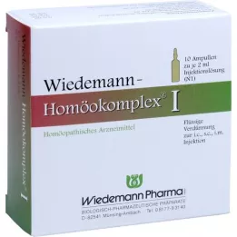 WIEDEMANN HOMO COMPLEM I Ampoules, 10x2 ml
