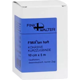 KOMPRESSIONS BINDE 10cmx5m cohesivo con tiro corto, 1 ud