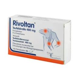 RIVOLTAN TEUFELS CLAW 480 mg de tabletas recubiertas de película, 100 pz