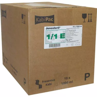 JONOSTERIL Solución plástica para infusión, 10X1000 ml