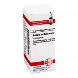 ACIDUM SULFURICUM C 12 Glóbulos, 10 g