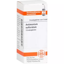 ANTIMONIUM SULFURATUM aurantiacum C 200 glóbulos, 10 g