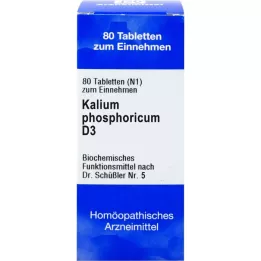 Bioquímica 5 Kal Phos D 3, 80 pz