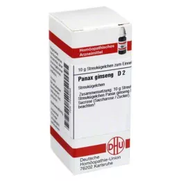 PANAX GINSENG Glóbulos D 2 10 g