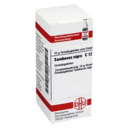 SAMBUCUS NIGRA C 12 Glóbulos, 10 g