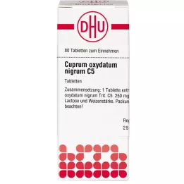 CUPRUM OXYDATUM Nigrum C 5 tabletas, 80 pz