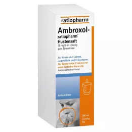 AMBROXOL-jarabe para la tos ratiopharm, 250 ml