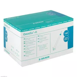 OMNIFIX Heparina en aerosol 1 ml 10.000 UI sin látex, 100X1 ml