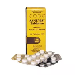 SANUVIS Tabletas, 80 uds
