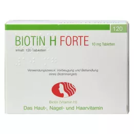 BIOTIN Tabletas H forte, 120 uds