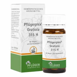 PFLÜGERPLEX Tabletas de Gratiola 315 H, 100 uds