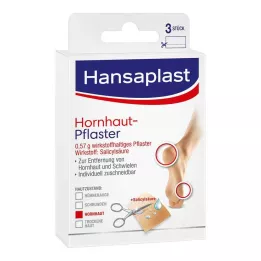 HANSAPLAST Yeso para callos, 3 piezas
