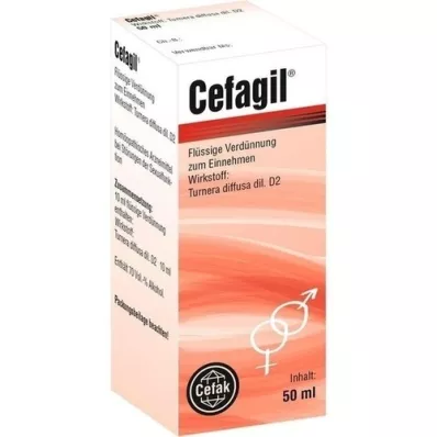 CEFAGIL gotas, 50 ml