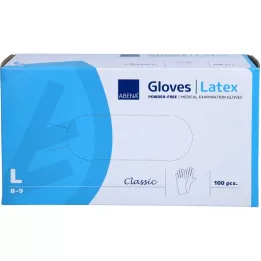 HANDSCHUHE Látex sin polvo grande 4389, 100 uds