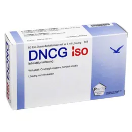 DNCG ISO Solución para nebulizador, 50X2 ml