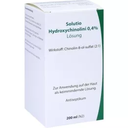 SOLUTIO Hydroxychin. 0.4%, 200 ml