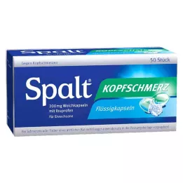 SPALT Cápsulas blandas para el dolor de cabeza, 50 uds