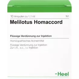 MELILOTUS HOMACCORD Ampoules, 10 pz