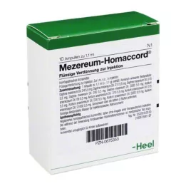 MEZEREUM HOMACCORD Ampoules, 10 pz