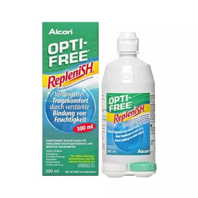OPTI-FREE Solución desinfectante multifuncional RepleniSH, 300 ml