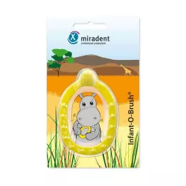 Miradent Kids Aprendiendo Cepillo de Dientes Infantil O Pincel amarillo, 1 pz