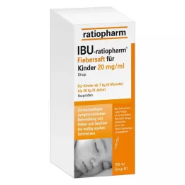 IBU-RATIOPHARM Jarabe antifebril para niños 20 mg/ml, 100 ml