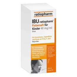 IBU-RATIOPHARM Jarabe antifebril para niños 40 mg/ml, 100 ml