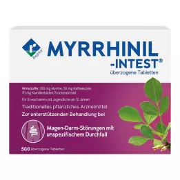 MYRRHINIL INTEST Comprimidos recubiertos, 500 uds
