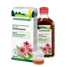 ECHINACEA SAFT Jugos de plantas medicinales Schoenenberger, 3X200 ml