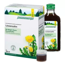 LÖWENZAHN SAFT Jugos de plantas medicinales Schoenenberger, 3X200 ml