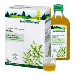 Jugo de muérdago Schoenenberger, 3X200 ml