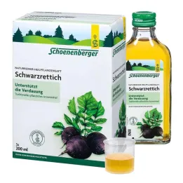 Jugo de rábano negro Schoenenberger, 3X200 ml